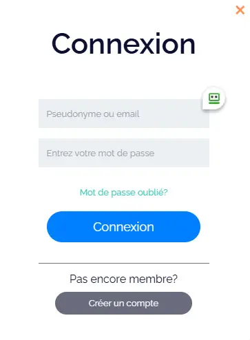 Connexion des membres du Superlines Casino