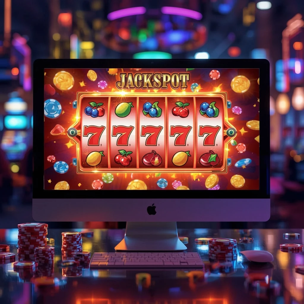 slots sur le moniteur Superlines Casino